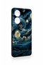Oppo A60 Compatible Starry Night Pattern Silicone Case - 3