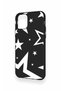 iPhone 11 Pro Compatible Black Mega Star Patterned Silicone Case - 4