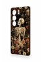 Vivo V29 Compatible Flower Skeleton Pattern Silicone Case - 4