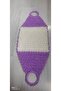 Lilac White Two-Color Bath Towel - 2