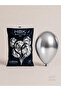 12 Inch Chrome Balloon Hbk Silver (Silver) 50's