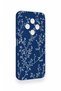Tecno Spark 30C Compatible Thin Leaf Branch Pattern Silicone Case - 4