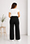 Women's Maternity Jeans, Flexible, Tummy-Wrapping, Adjustable Band, Wide Leg, Comfortable Fit Jeans - 5
