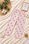 Women's 100% Cotton Seasonal Patterned Capri Single Pajama Bottoms - 2