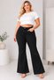 Women's Plus Size High Waist Lycra Spanish Flare Jeans 42-52 - 7