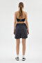 Women's High Waist Combed Cotton Bermuda Shorts - 7