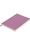 Victorias Journals 96 Sheets Smyth Classic Flexible Cover Lined Notebook, 14.8X21 cm - Pink