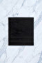 6-Piece Işıl Premium Towel Set - 2 Face Towels - 2 Hand Towels - 2 Bath Towels - Black - 100% Cotton - 600 Gr/M2 - 2