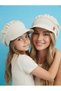 Girl's 4-Season Cotton, Ultra Soft, Lightweight, Anti-Sweat, Stylish, Trendy Cap with Visor, Combed Cotton Hat - 7