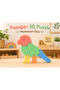 Montessori 3D Colorful Educational Puzzle Toy - Children's Puzzle Set with Parrot Figure