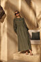 Muslin Dress Khaki - 3