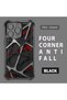 iPhone 14 Pro Compatible Transparent Back Four Corners Reinforced Impact Protection Silicone Case