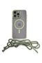 Aconcept iPhone 14 Pro Case Divo Strap Magsafe Cover - (111346) Dark Green