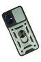 Concepta Poco M5 Case with Pars Lens Ring Silicone (185658) - Green - 3
