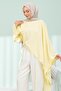Yellow Asymmetrical Cut Cape - 4