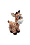 Plush 3-Piece Toy Set Zebra Giraffe Donkey Cute Plush Set - 2