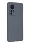 Aconcept Mi 12 Case Nano Velvet Silicone (214004) - Gray - 3