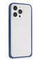 Aconcept iPhone 15 Pro Metal Bumper Matte Cover (222904) - Navy Blue - 3