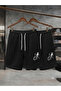 2-Pack Sport Shorts Thin Summer Sweat-Absorbing Finger Printed Women's / Men's Unisex Model