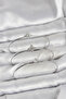 Zircon Stone Silver Color Clover Model 3-Piece Women's Bracelet Combination - 2