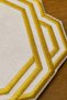Gold Embroidered Set of 6 Coffee Side Presentation Napkins Dowry Box Coffee Bottom Presentation Napkins Lunavella - 3