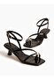 Sofi̇a Flip-Flop Shoes with Buckle and Short Heel - 3