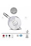Konak Maxi Size Teapot |   18/10 Stainless Steel |   Induction Base |   1.70 L + 2.80 L | - 4