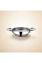 Stainless Steel Pan 20 cm with Induction Base and Glass Lid - 4