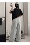Women's 07 Printed Oversized T-Shirt and Baggy Sweatpants - Two-Piece Summer Tracksuit Set - 2