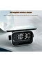 3-in-1 Alarm Clock with Wireless Charging & Bluetooth Speaker – LED Digital Clock with RGB Night Light, Large Display, Bedside Clock for Bedroom, Teens, Girls & Boys - 4