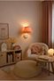 Tütü Masal Yavruagzı Ruffled Wired Wall Sconce – Decorative Lighting for Children's Room and Bedroom
