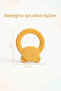 Baby Teething Ring Baby Toy - Teether, Teething Pad, Teething Ring - Orange - 6