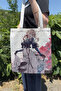 Violet Evergarden V3 Summer and Winter Double-Sided Canvas Print Tote Bag Anime Bag
