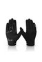 Nukro Ervo Air Black Summer Motorcycle Gloves En 13594 Compliant Protected - 4
