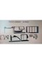 Mitsubishi prestige 2010-2017 35-piece glove box trim (carbon fiber look)
