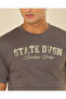 Men Grey Graphic T-Shirt - 4