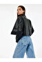 Cotton Regular Waist Wide Leg Jeans with Stone Detail - Wide Leg Jeans - Medium Indigo - 3