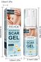 Scar gel, effective for both old and new scars, scar removal cream for repairing new and old scars, safe scar removal cream for C-sections, stretch marks, pimples - 7
