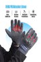 Nukro Verno Pro Gray Summer Motorcycle Gloves Protected Touchscreen Mesh