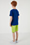 Cotton Printed Crew Neck Short Sleeve Shorts Suit Boys' SET6212020 - 5