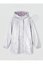 Lcw Kids Lilac Hooded Girls' Raincoat