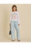 Senior Girls Blue Lyocell Wide Leg Jeans - 2