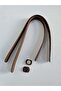 Long Double Bag Handle 2.5 cm X 70 cm - Brown