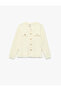 Long Sleeve Crew Neck Buttoned Knitwear Cardigan - 4