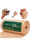 Honeycomb Cushioning Wrap Paper, Upgrade Perforated Kraft Packaging Paper Roll Eco-Friendly Easy to Dispense for Moving Fragile Gifts Wrapping and Storing Items (5 METER, 12 INCH)
