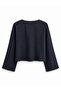 Muslin Fabric Women's Tie-Front Blouse - Tie-Front Hijab Clothing Blouse - 4