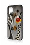Huawei P40 Lite Compatible Zebra and Giraffe Patterned Silicone Case - 4