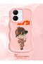 Vivo Y36 4g Compatible Case Camera Protector Pink Silicone Couple Phone Case Conan Pattern - 2
