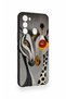 Tecno Spark 8C Compatible Zebra and Giraffe Patterned Silicone Case - 3