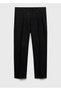 %100 keten regular fit pantolon - 3